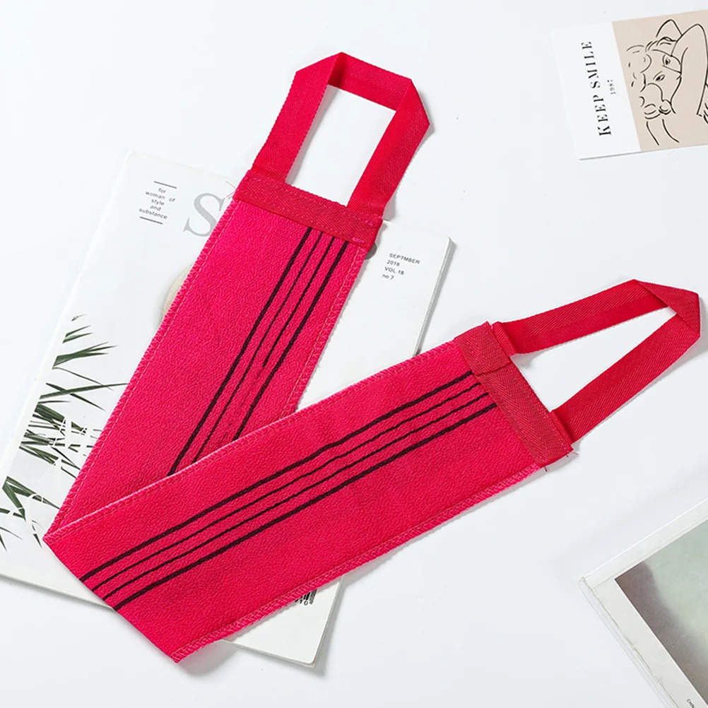 

Bath Towels Back Washer Shower Body Exfoliating Bathing Washcloth Showering Plant Fibres Scrubber Korean