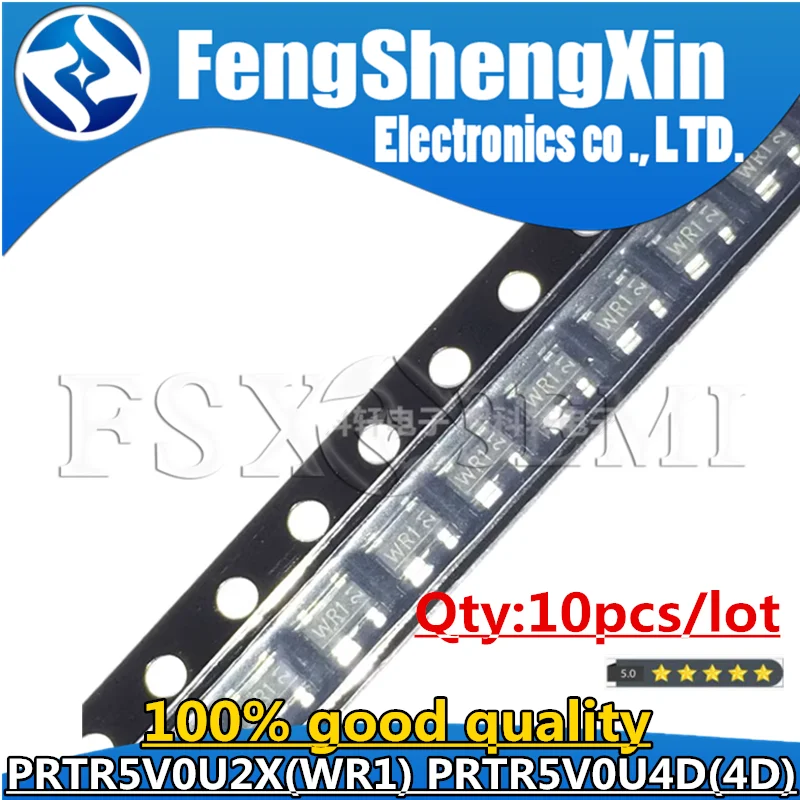 10 шт./партия, PRTR5V0U2X WR1 SOT-143 PRTR5V0U4D