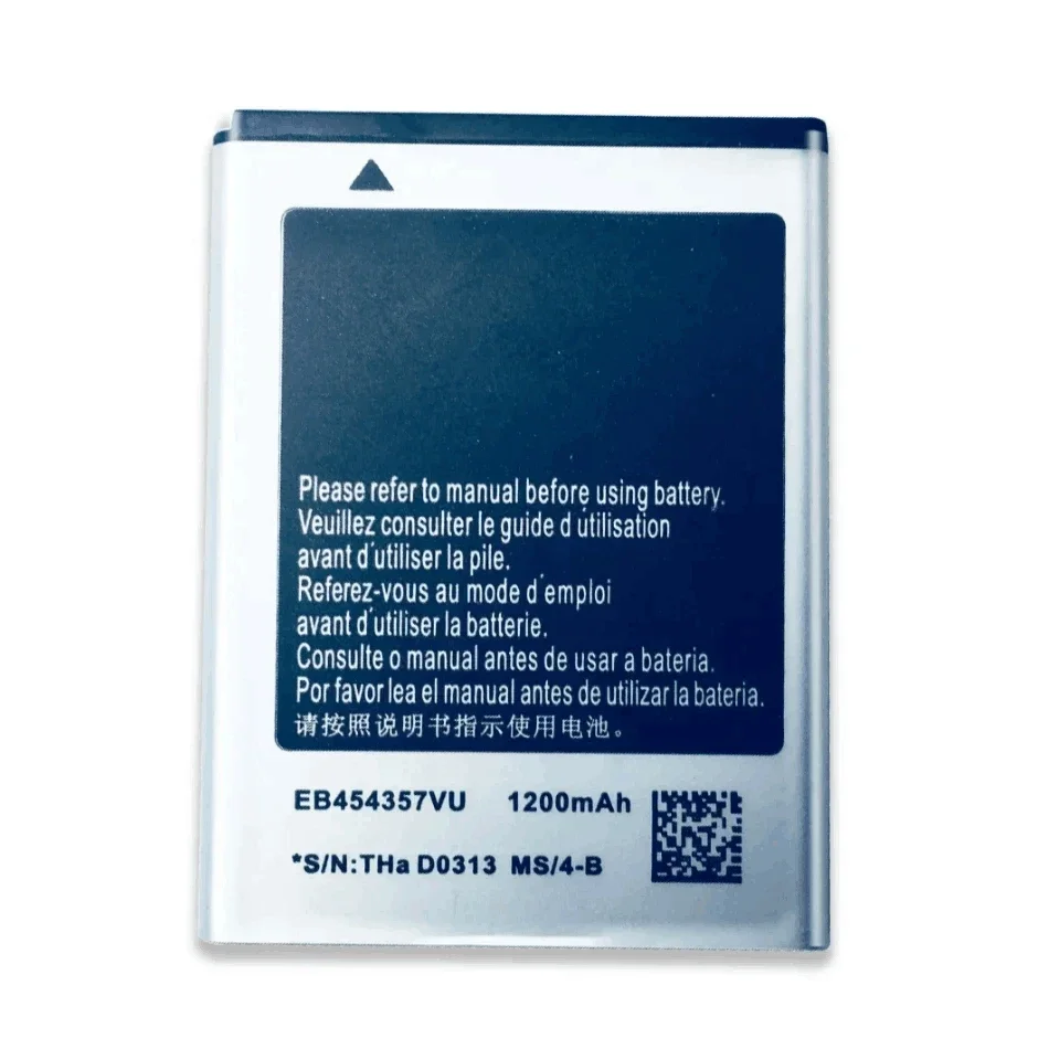 EB 454357 Аккумулятор VU для Samsung Galaxy Y Duos GT-S5360 GT-S5368 GT-S5380 GT-S5380D S5300 + номер отслеживания