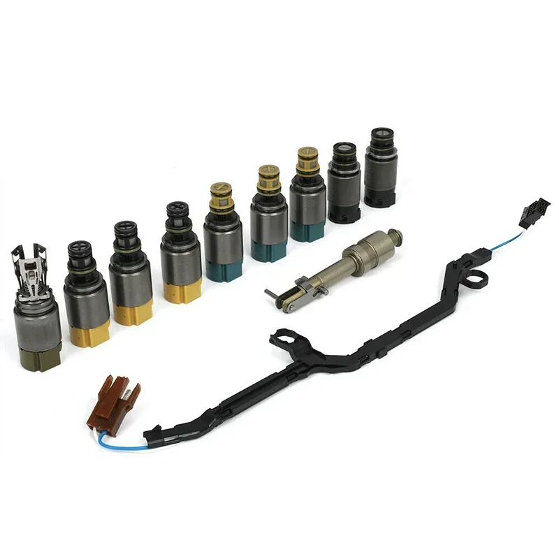 11 шт. ZF6HP19 ZF6HP26 ZF6HP32 1068298043 Комплект соленоидов коробки передач с жгутом для BMW Jaguar
