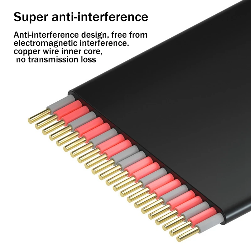 PCI-E 8X до 16X 180 ° плоская головка USB4.0 GPU графическая карта Удлинительный кабель PCI