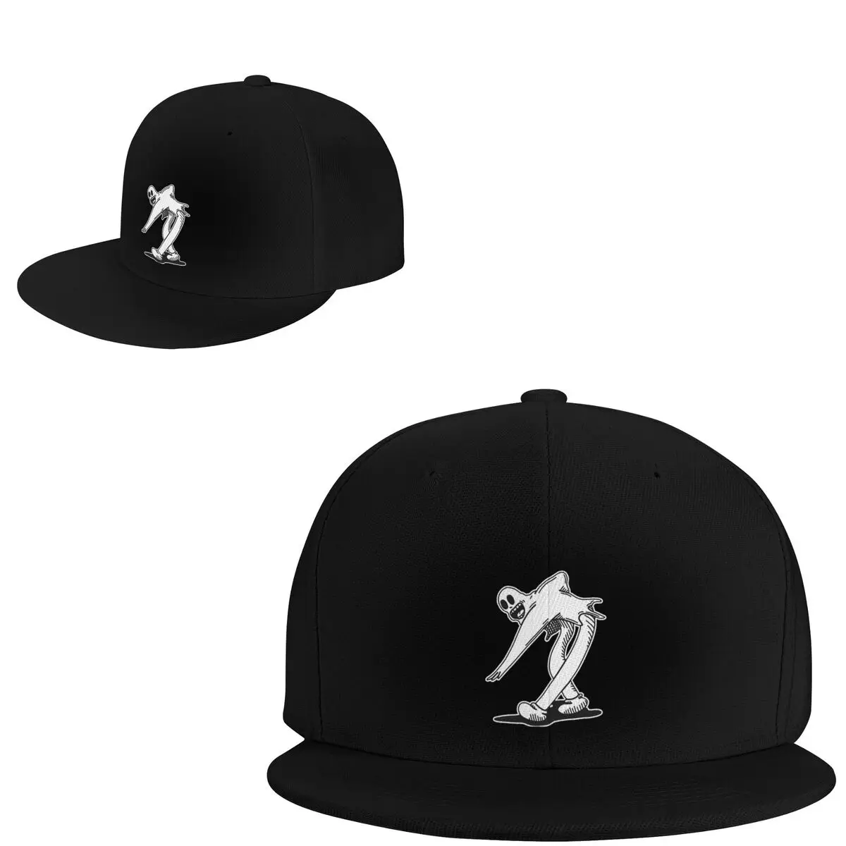 Бейсболка в стиле хип-хоп для мужчин и женщин Кепка От Солнца рэп с призраками