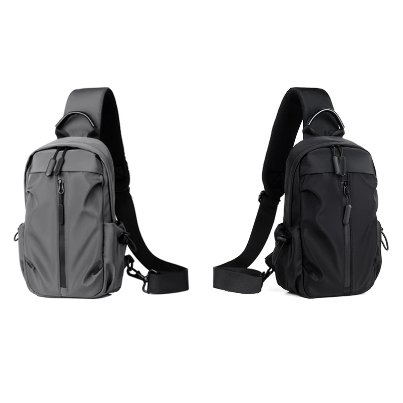 

Водонепроницаемая сумка через плечо, Мужская нагрудная сумка, модная повседневная спортивная сумка через плечо с защитой от царапин