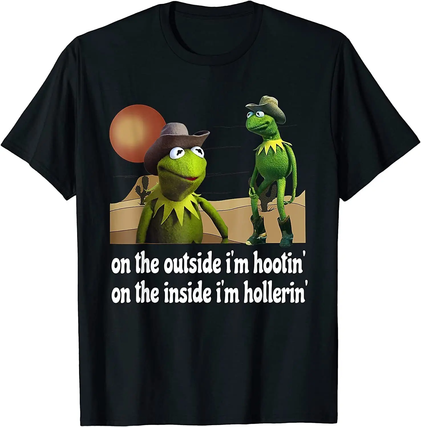 

Новый на улице Im Hootin на винтажном стиле новый дизайн забавная мужская летняя уличная одежда с коротким рукавом японская футболка футболки