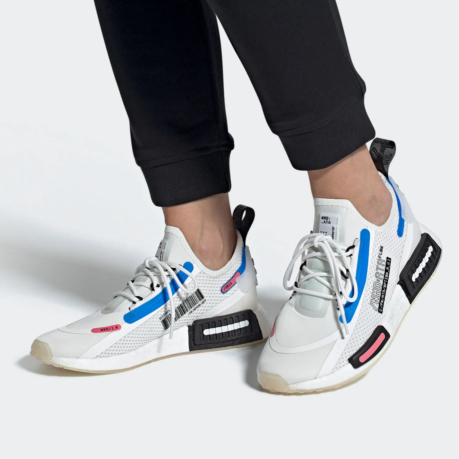 Фото Adidas Originals Authentic NMD_R1 SPECTOO Женская классическая спортивная обувь FZ3209 №1