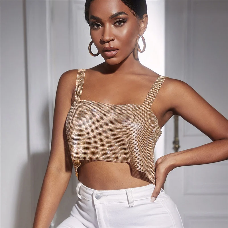 

Summer Club Short Ladies Crop Tops Camiseta Mujer Sexy Cropped Women Tank Top Ropa Backless Shirt Woman Clothing Camis Blusas