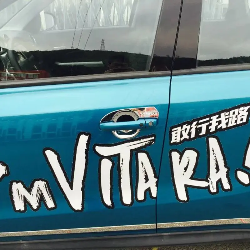 

Автомобильные аксессуары MONTFORD для Suzuki Vitara скускудо 2015 2016 2017 ABS Хромированная Дверная ручка Защитная чаша на крышку чашки