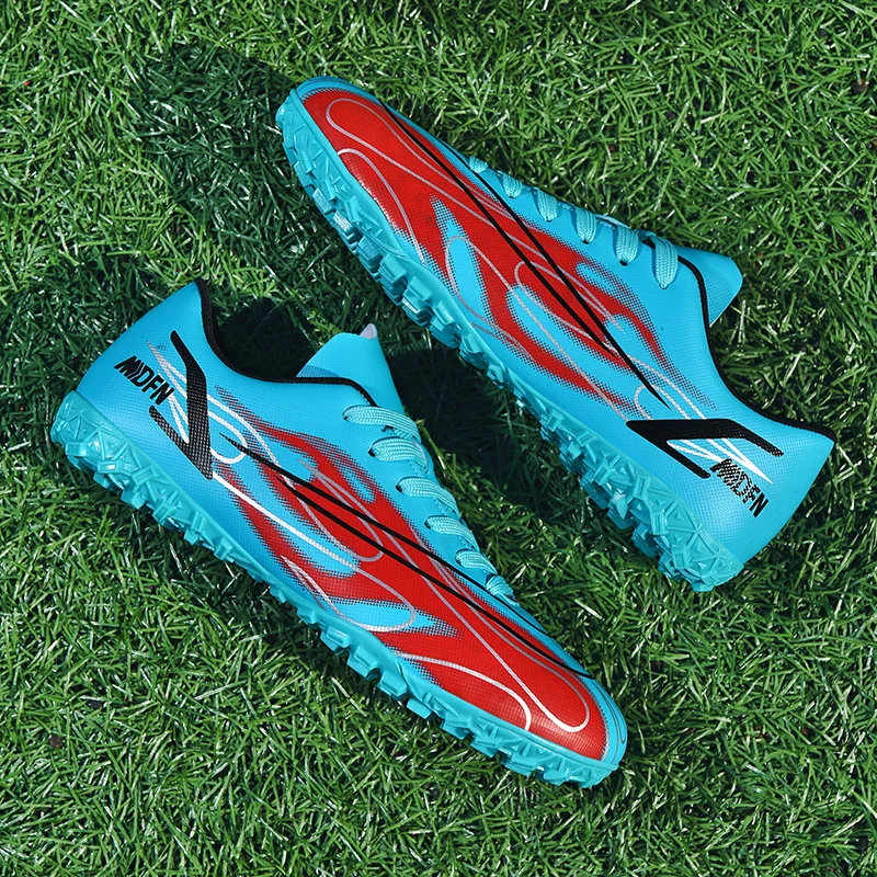 New Football Shoes Children's Boys Little Students Girls Broken Nails Youth Training  Club Match Couple