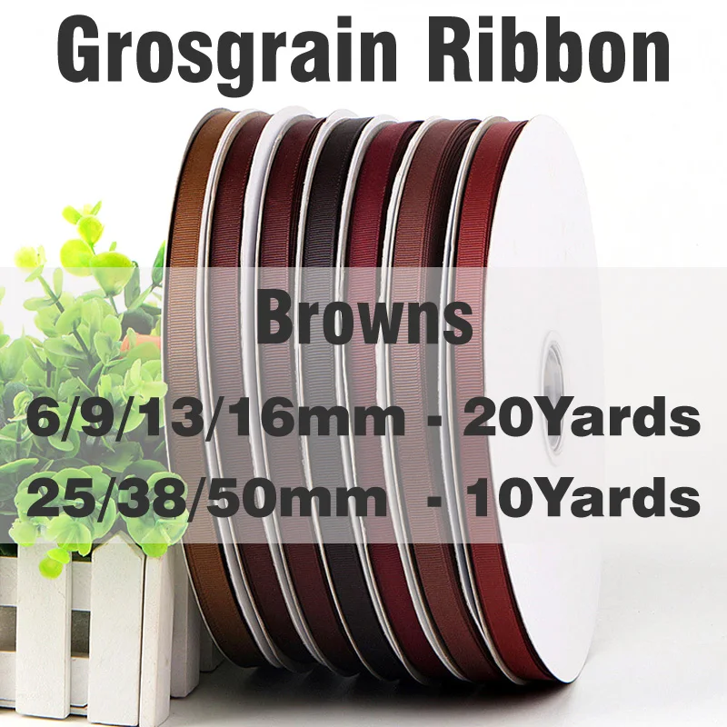 

Корсажная лента цвета коричневой слоновой кости, 6/9/13/16/25/38/50 мм, Высококачественная лента из 100% полиэстера для изготовления бантов, Свадебна...