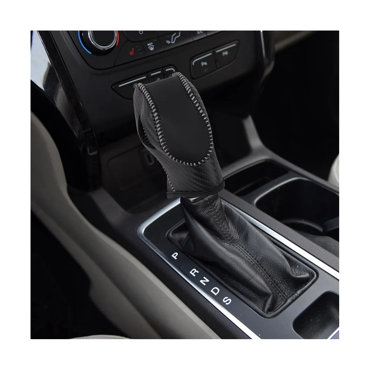 2 шт. автомобильные ПУ карбоновые внешние белые фотообои для EcoSport Escape/C-Max AKKU Wagon