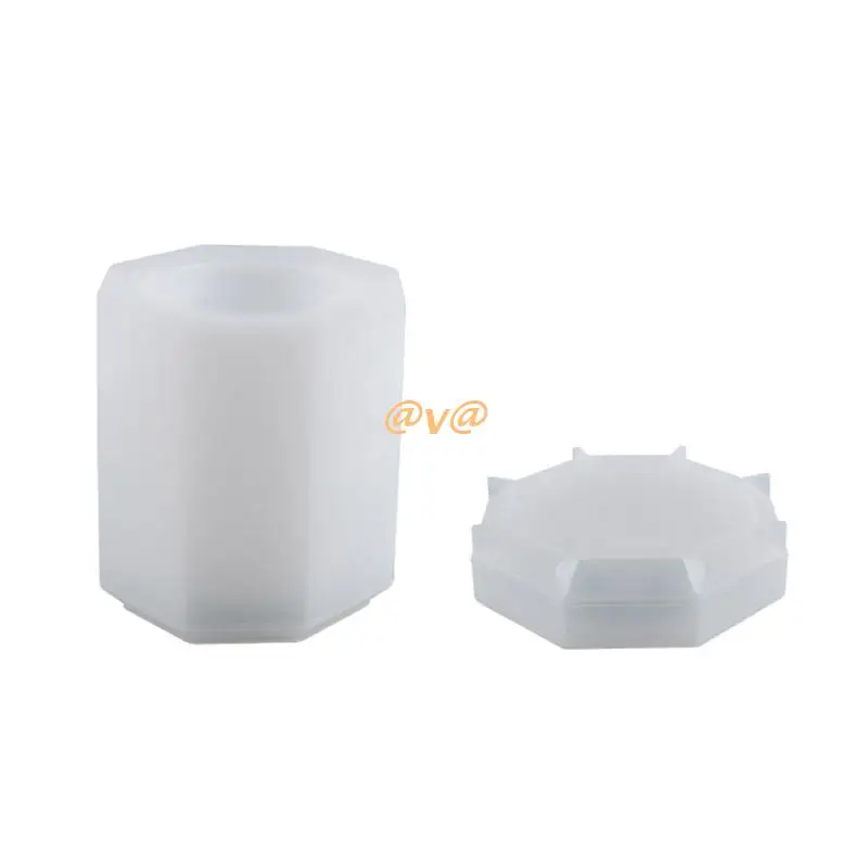 

Silicone Jar Resin Mold Bottle Silicone Resin Mold Octagon Bottle Cup Epoxy Mold