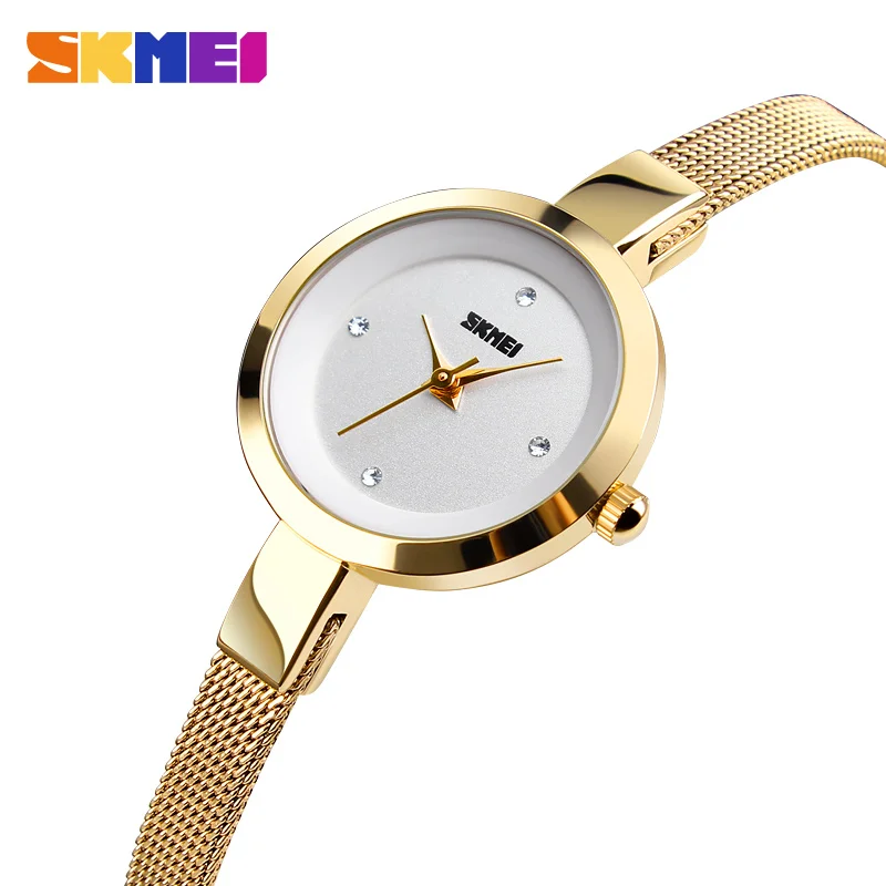 

SKMEI 1390 Luxury Elegant Women Watches Montre Femme Waterproof Quartz Watch Relogio Masculino Girl Bracelet Women's wristwatch