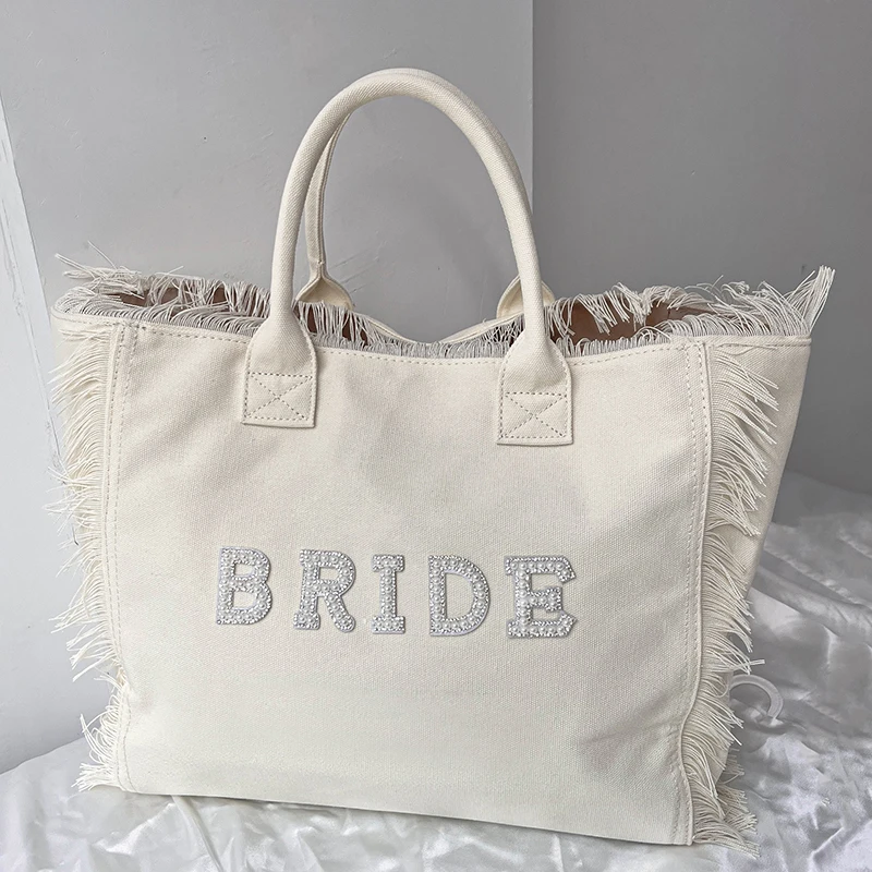 Персонализированная сумка-тоут для невесты HGDTFF