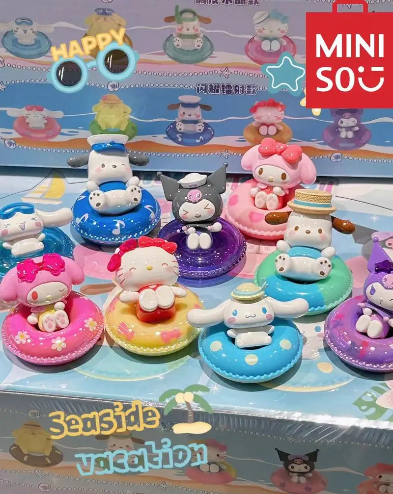 Потайная сумка Sanrio серия плавательных колец Hangyodon Cinnamoroll Pochaccohand My Mylody мини