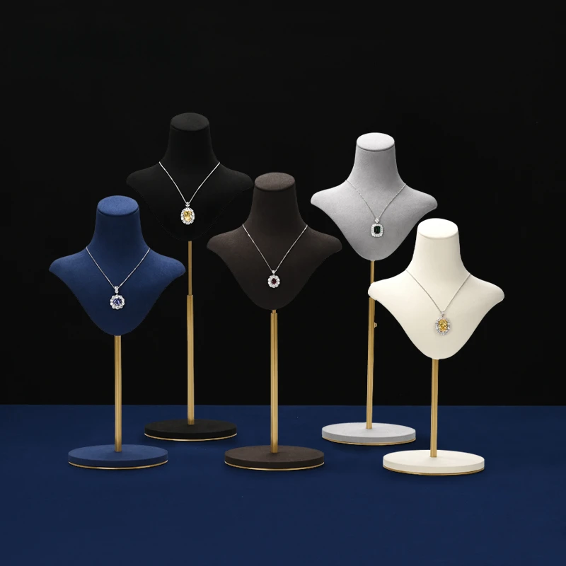 Металлическое ожерелье Superfiber подставка для демонстрации фигурка модель
