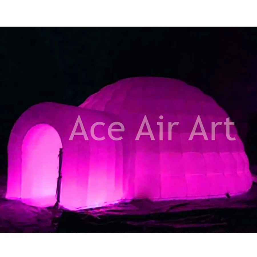 

LED Lighting Inflatable Dome Tent air blown Tent for Party,Exhibition rental