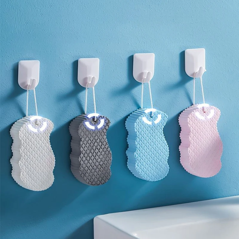 

Новинка, мягкий 3D губчатый скребок для тела для малышей и взрослых, губка для отшелушивания, губка для очистки кожи, инструмент для удаления ...