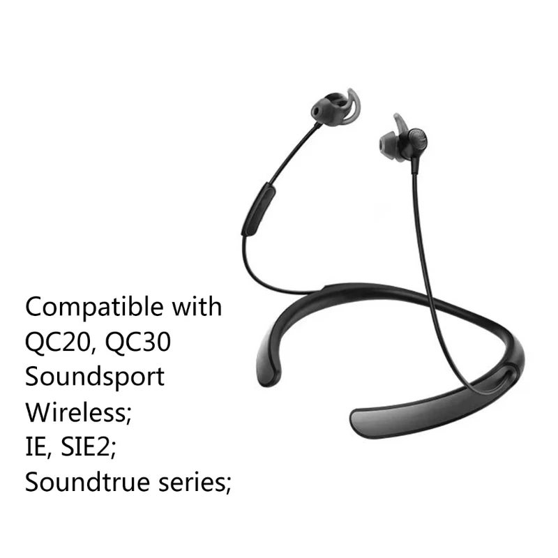 Насадки для наушников Wileless QC20 QC30 сменный шумоизоляционный крючок-вкладыш