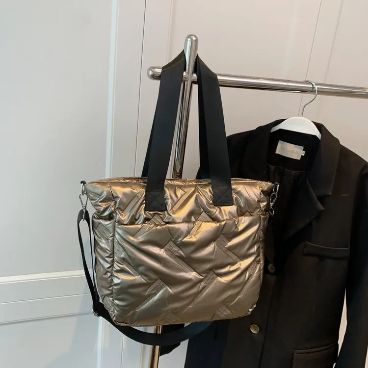 

Новинка 2023, модная женская сумка, вместительные хлопковые сумки на плечо, вместительные повседневные сумки-тоуты, высококачественный Женский кошелек и сумочки