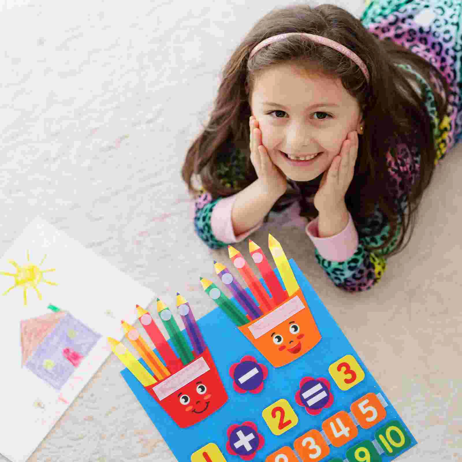 

Kids Plaything Toddler Math Board Add Subtract Educational Toy Number Preschool Supplies Teaching Aids