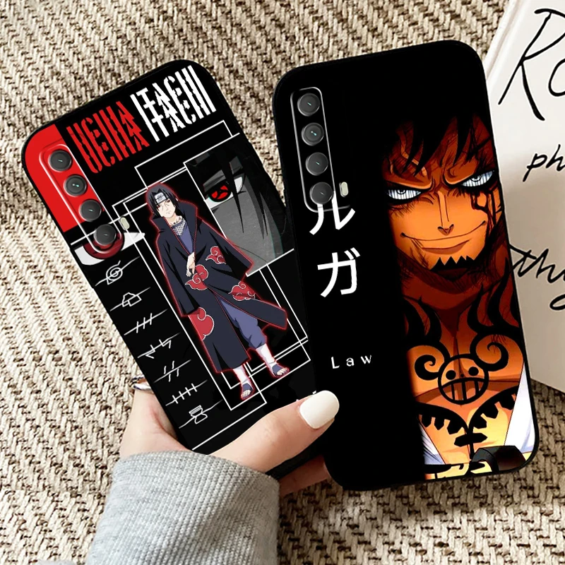 

NARUTO Anime Phone Case For Huawei P40 P30 P20 P10 Lite Honor 9 10 20 Pro 7X 8X 9X Prime P Smart Z 2021 Carcasa Coque Soft