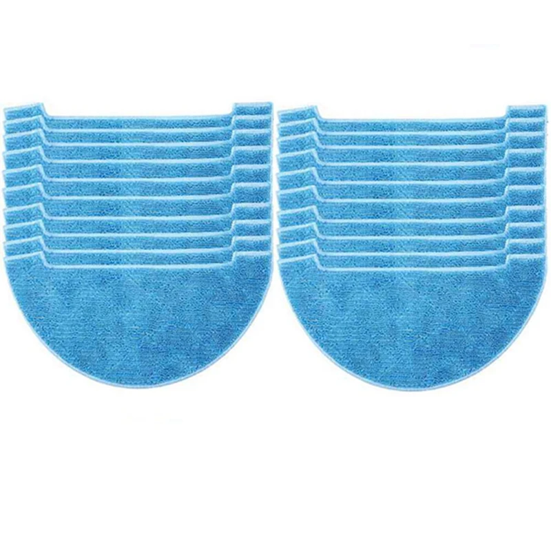 

Replacement Mopping Rags Kits For Ilife V8S V80 A9S A7 A80 Plus X750 Robot Vacuum Accessories Parts, Mop Cloth Set