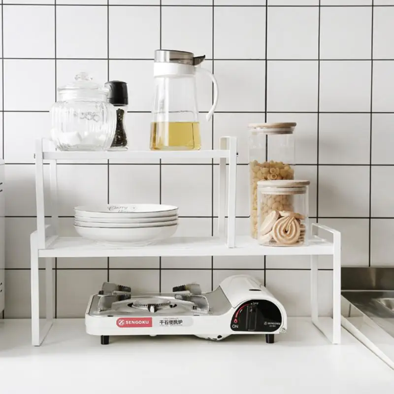 

Multifunctional Spice Storage Rack Portable Shelf Kitchen Cabinet Spice Organizer Rack Kitchen Seasoning Storage Shelf Floor