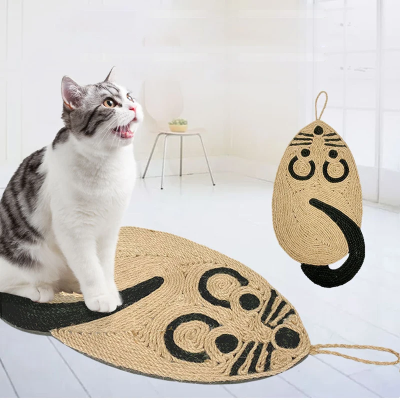 

Cat Scratching Board Cat Scratcher Toy Sisal Rope Kitten Scratch Board Cats Scratching Toys Protecting Furniture Claw Scraper