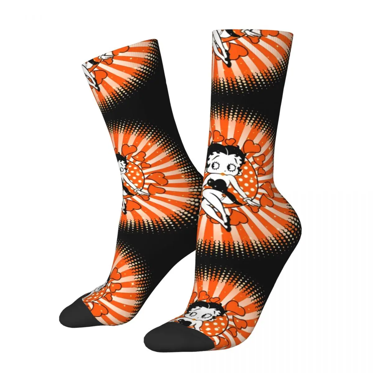 

Носки с рисунком в стиле комиксов