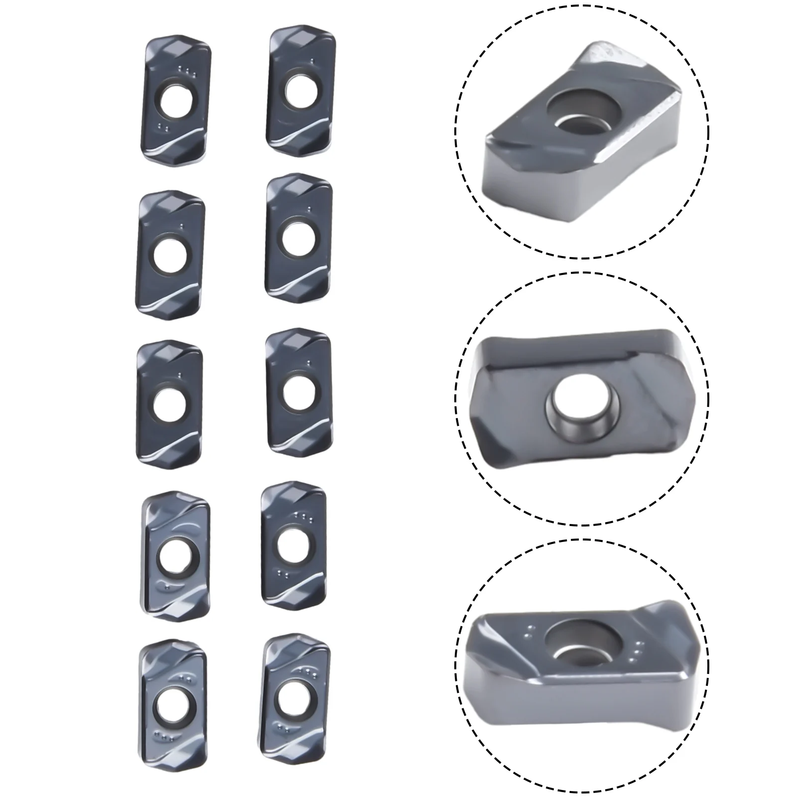 LNMU0303ZER-MJ AH725 Карбидная пластина Получистовая отделка P.M. Для режущей головки с