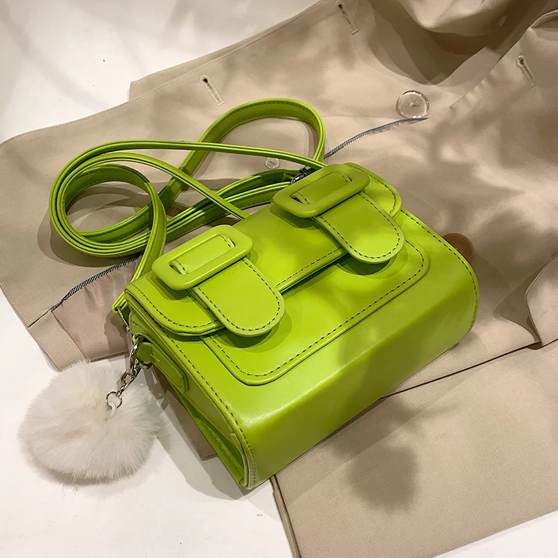

Classic Square Crossbody Bags for Woman Luxury Pocket Designer 2022 New Female green Blue Yellow Satchel Bag