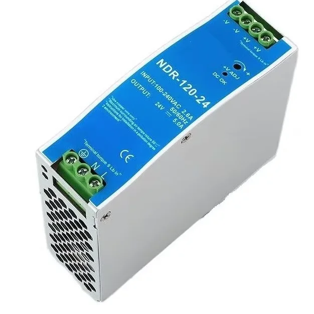 NDR-120-12 NDR-120-24 120W импульсный источник питания DC 12V 10A 24V 5A Промышленный Din-рейка