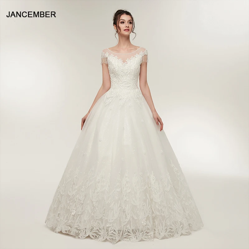 Идеальные свадебные платья трапециевидной формы для женщин кружевные с принтом