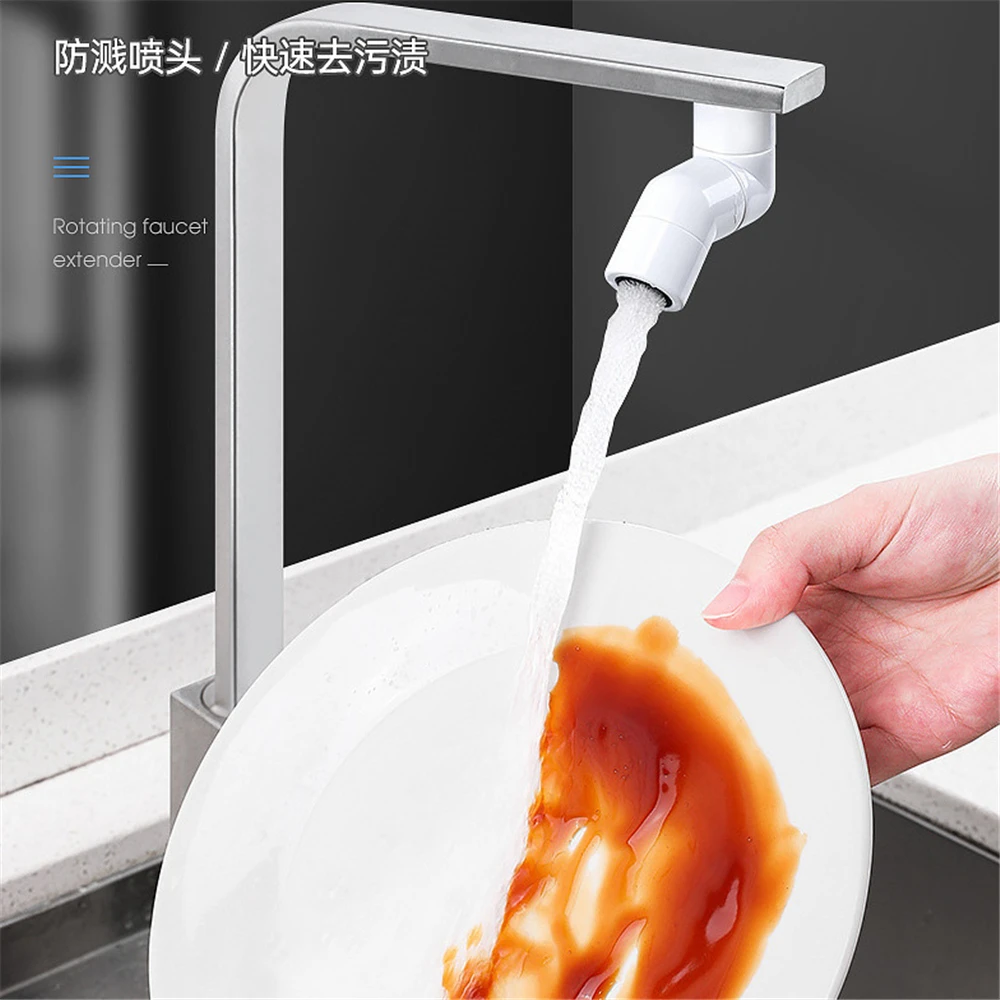

720 Rotating Kitchen Faucet Extender Water Saving Tap Nozzle Adapter Universal Splash Filter Spray Bathroom Sink Accessories