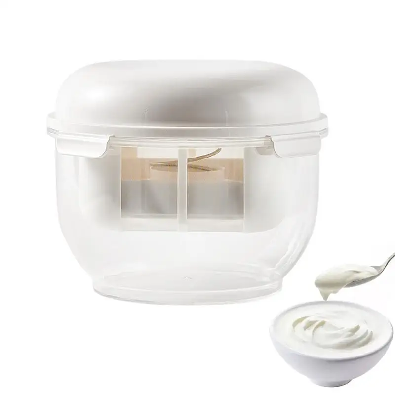 

Yogurt Whey Separator Transparent Multi-Function Yogurt Strainer Reusable Yogurt Whey Separator Container Kitchen Gadgets