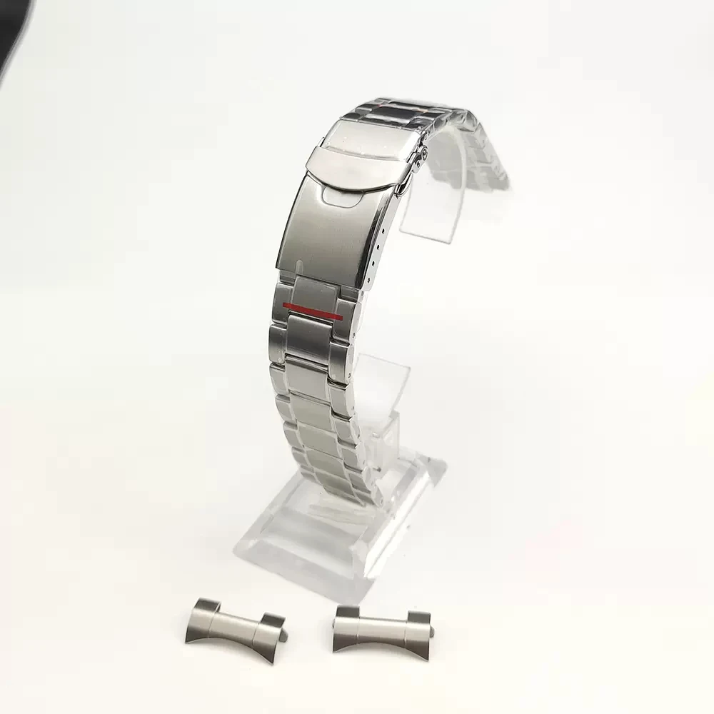 44mm 316L Steel Watch Case Transparent Back Cover Sapphire Mirror Case for NH35 NH36 Movement NH35A NH36A Fashion Watch Cases