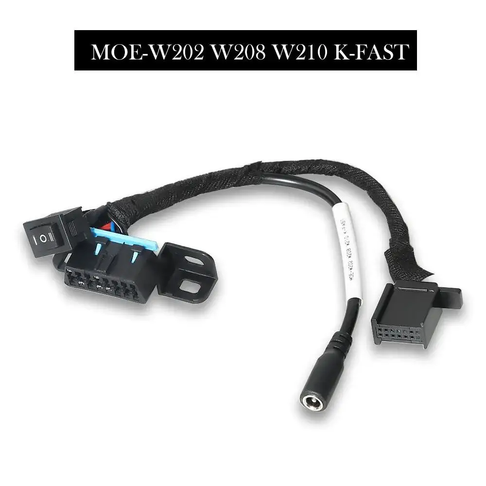 Фото Комплект из 7 тестовых кабелей для всех моделей Mercedes-Benz (W209/W211/W906/W169/W208/W202/W210/W639) для тестирования замков OBD EIS ELV №5