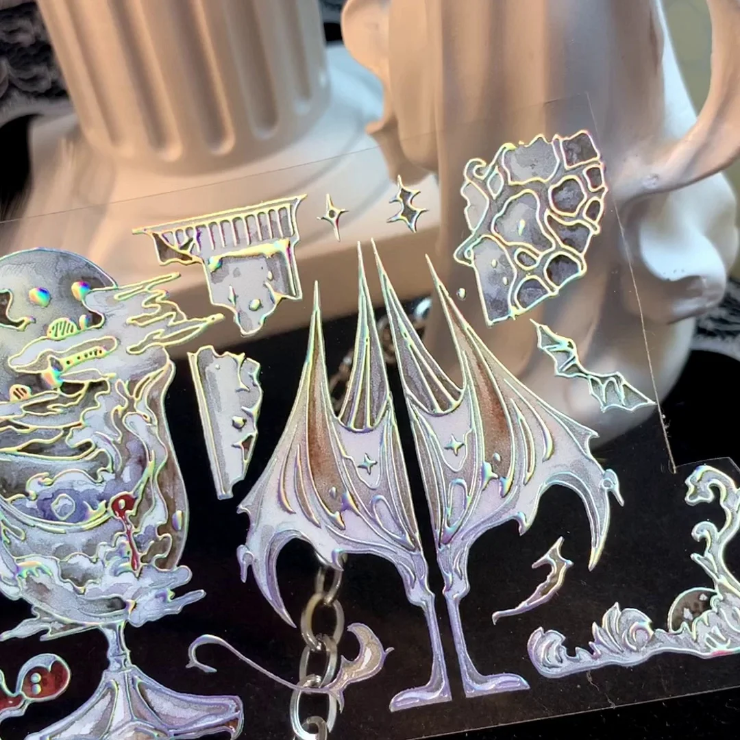 

5 метров тёмный ветер фон для домашних животных Лента крылья украшение журнал