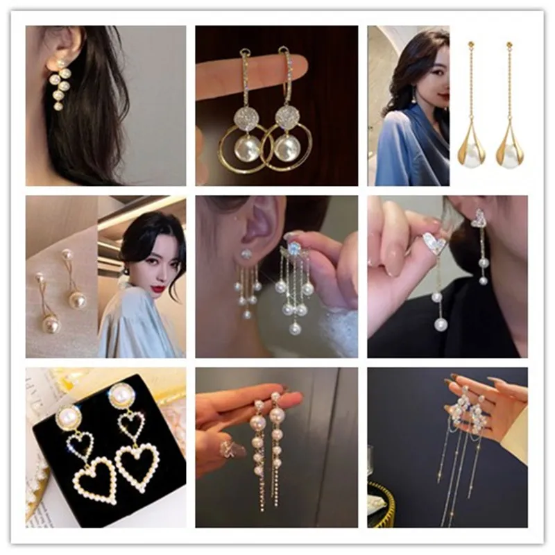 

Gorgeous Crystal Cubic Zircon Earrings Stud Dangle CZ Drop Wedding Jewelry
