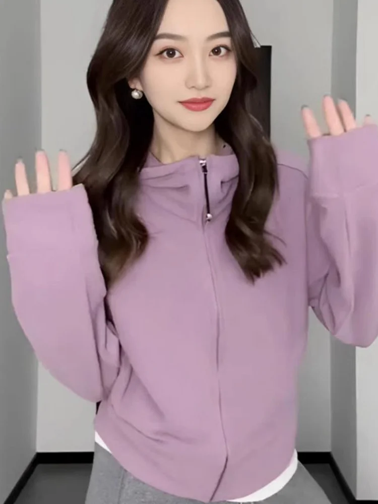 Осень-зима 2023 новая женская модная повседневная темпераментная толстовка с