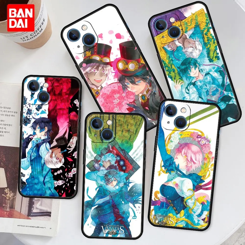 

The Case Study Of Vanitas Anime Jun Mochizuki Case for iPhone 13 12 11 X XS Pro Max 6 6s 7 8 Plus SE XR 12pro 13pro Mini Cover
