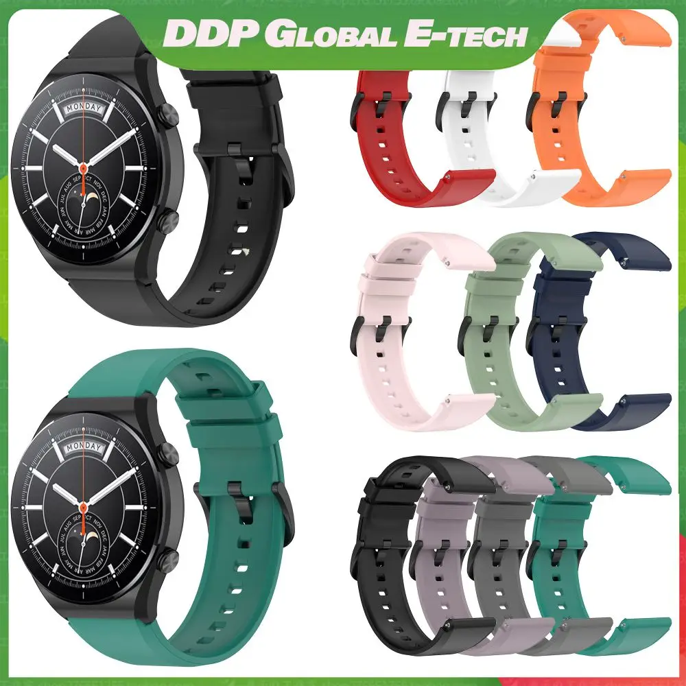 

Breathable Wristband Sport Strap For Huawei Watch3 Silicone Bracelet Replacement Bracelet For Xiaomi Watch S1 Watch Band Strap
