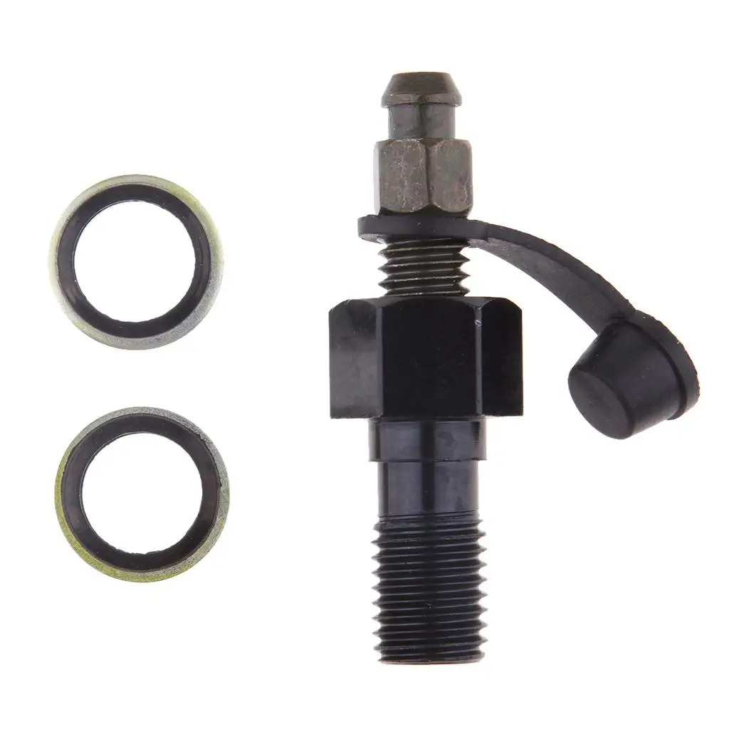 

Brake Master Cylinder Brake Caliper 10mm 1.25mm Banjo Bolt Bleed Screw for