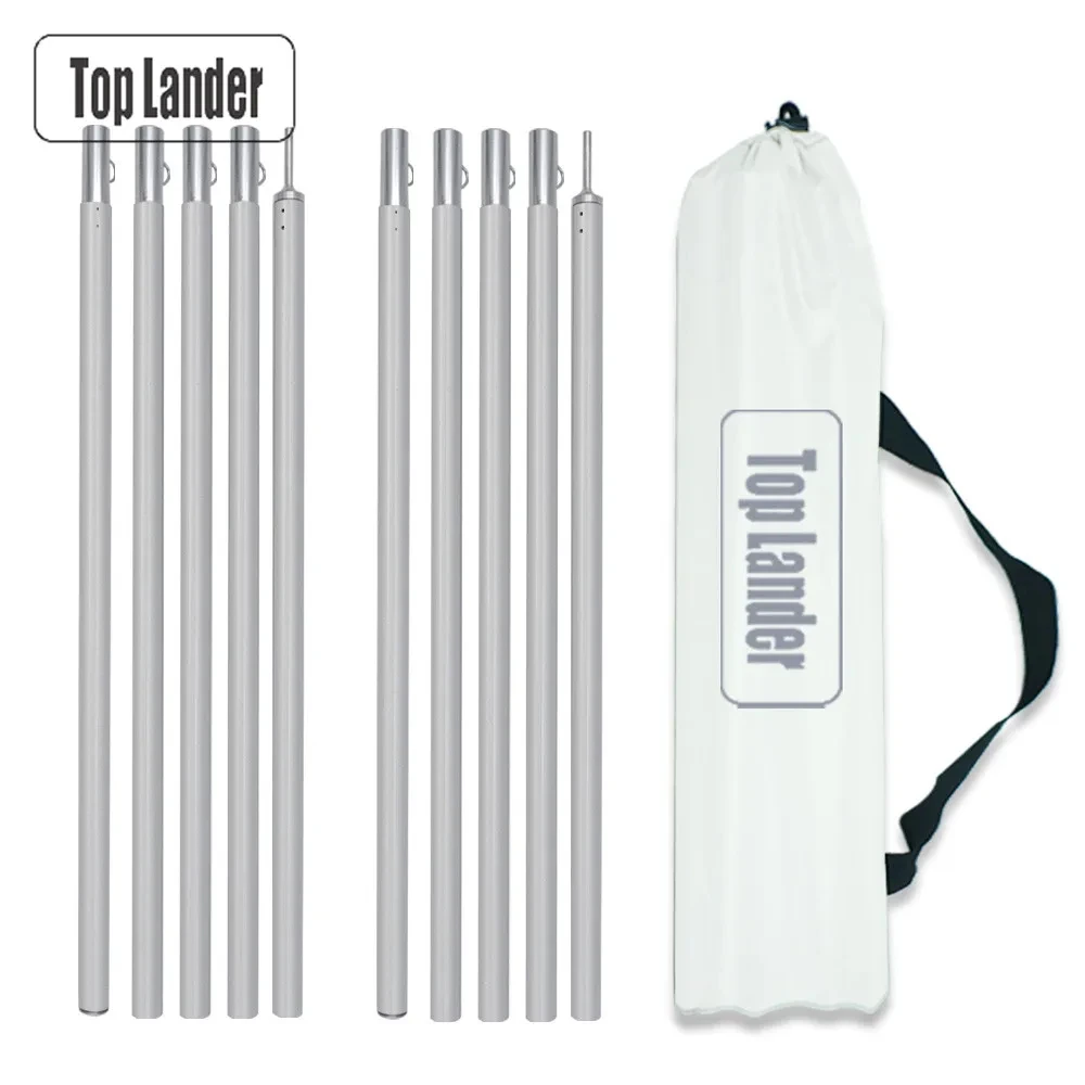 1 9 м алюминиевый сплав тент полюс стержень брезент Полюс палочки Кемпинг Туризм