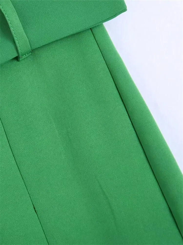 Женская длинная юбка-карандаш с поясом высокой талией |