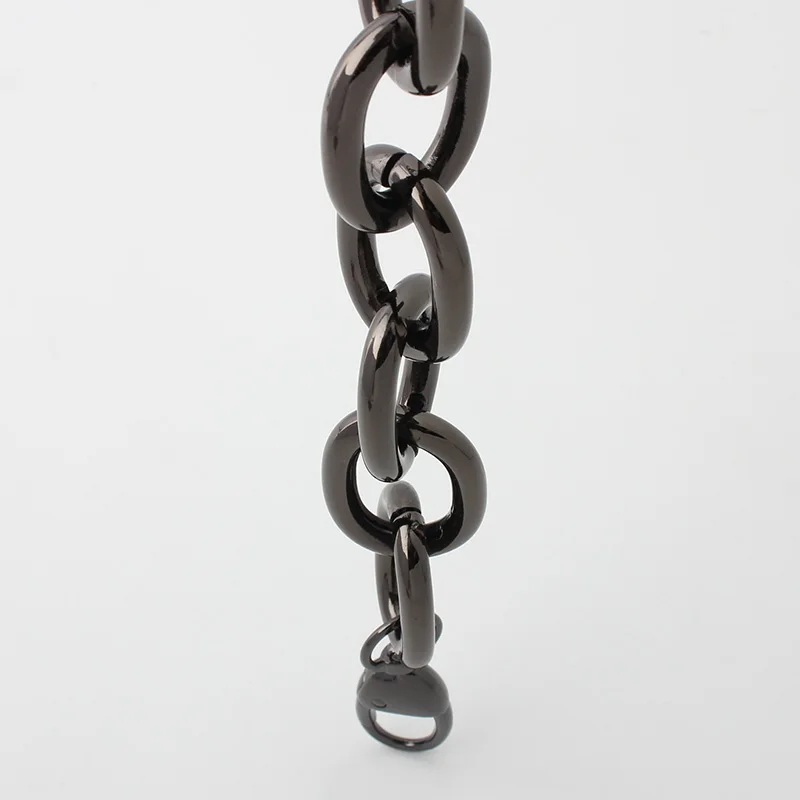 O Ring Aluminum Chain Thick Chain Purse Strap Light Weight Bags Strap Bag Parts Handles Easy Matching Accessory Handbag Straps