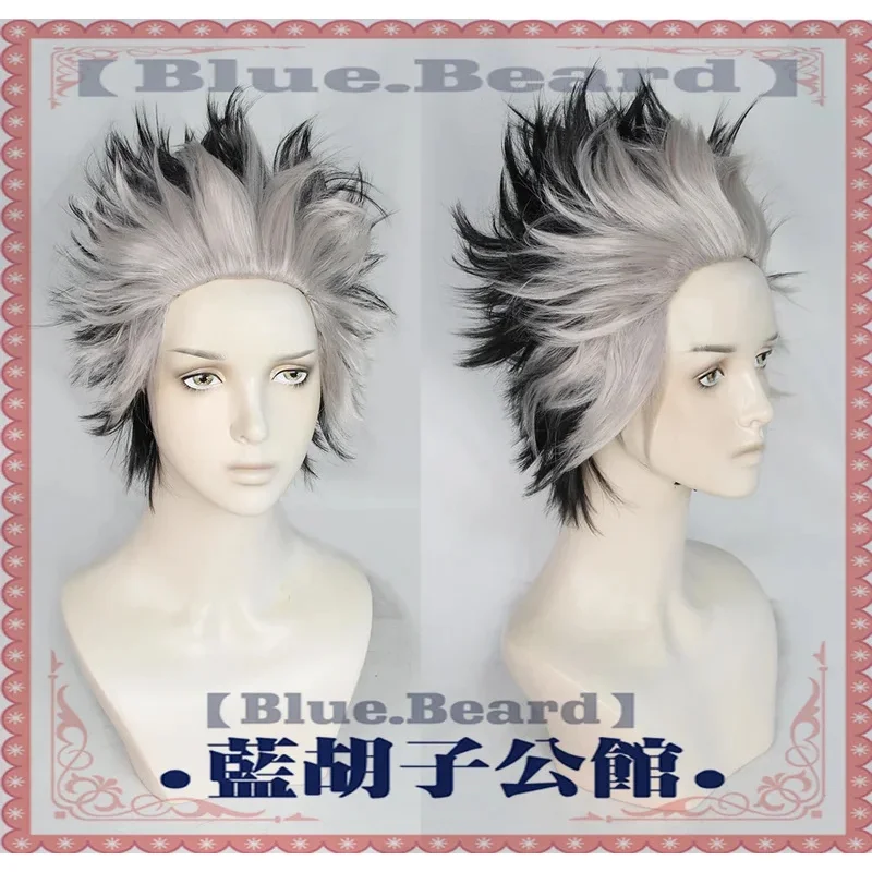 Аниме Кайдзю No. 8-го поколения Наруми парик для косплея черный серый смешанные