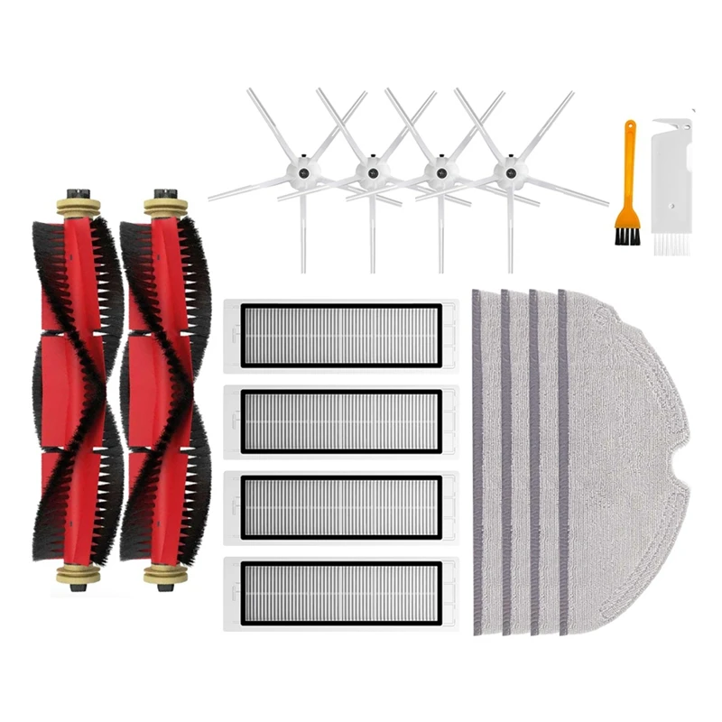 

For Xiaomi Roborock S5 S50 S5 Max S6 S6 Maxv S6 Pure E4 E5 Robot Vacuum Spare Parts Main Side Brush Hepa Filter Mop