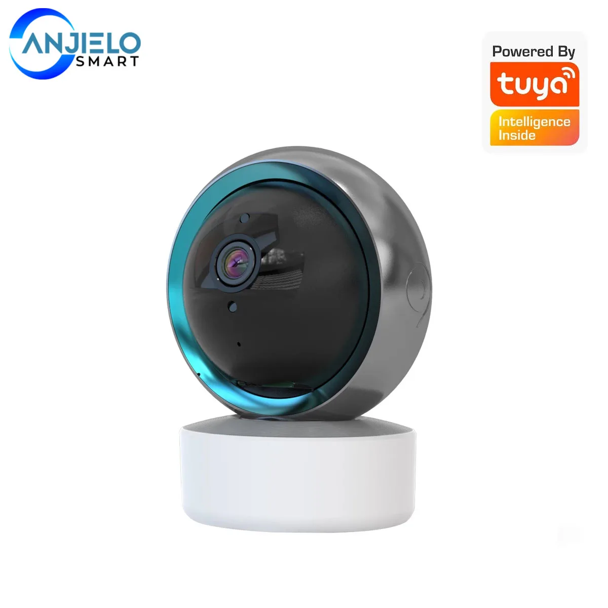 

IP-камера Smart Tuya, 2 МП, 1080P, беспроводная, PTZ, с сигнализацией обнаружения движения, двусторонней аудиосвязью, для домашней системы видеонаблюде...