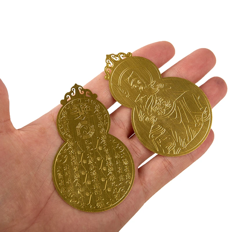 2025 Tai Sui карта-амулет фэн-шуй молитвенная Золотая карточка защита от экзорцизма